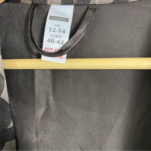 George Womens Robe size 8-10 - Picture 3 of 5